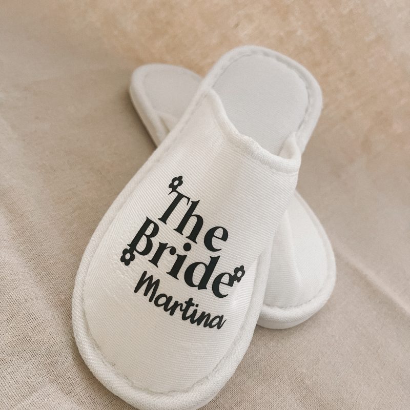 Zapatillas "The Bride"