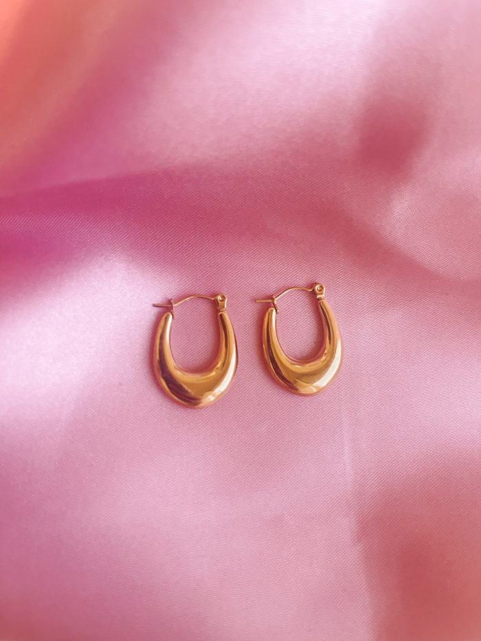 Pendientes Aro dorado