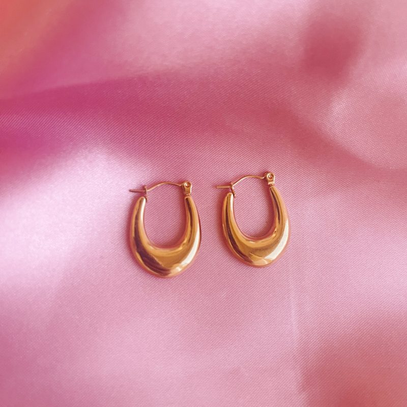 Pendientes Aro dorado