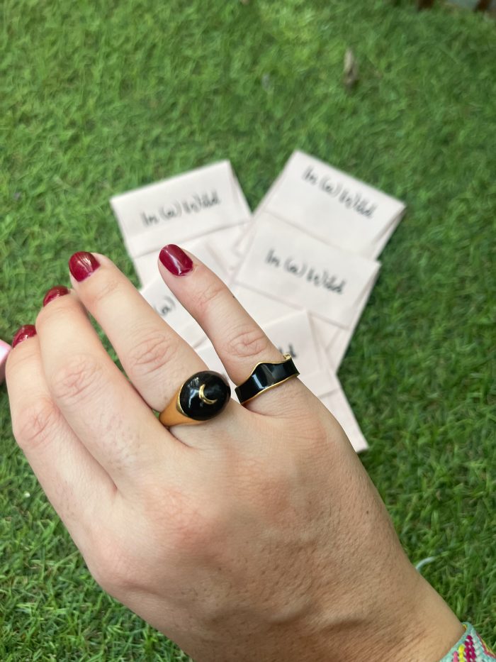 Anillo Luna Negro - Imagen 2