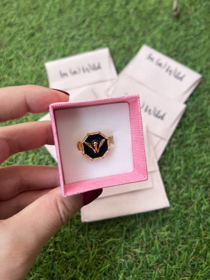 Anillo Abeja Negro - Imagen 3