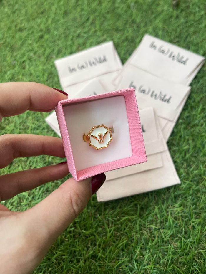 Anillo Abeja Blanco - Imagen 3