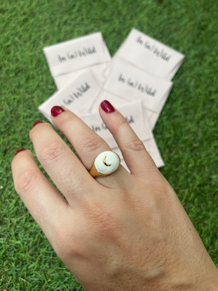 Anillo Luna Blanco