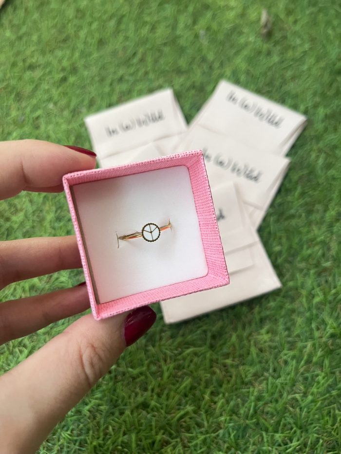Anillo Peace and Love
