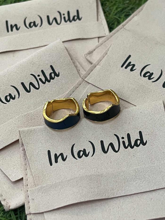 Anillo Olas azul - Imagen 3