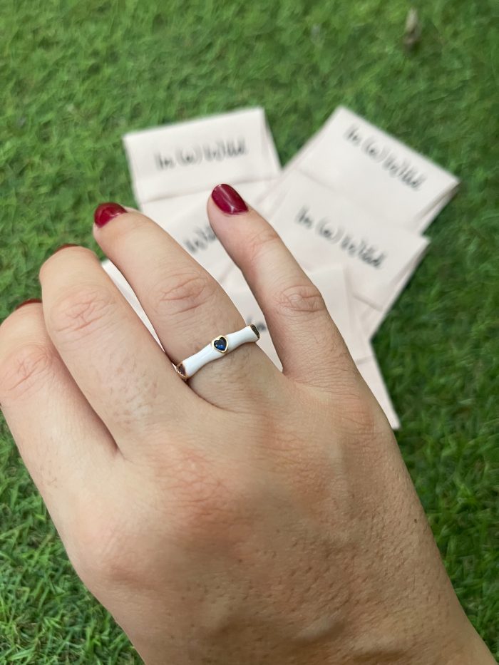 Anillo Corazones colores