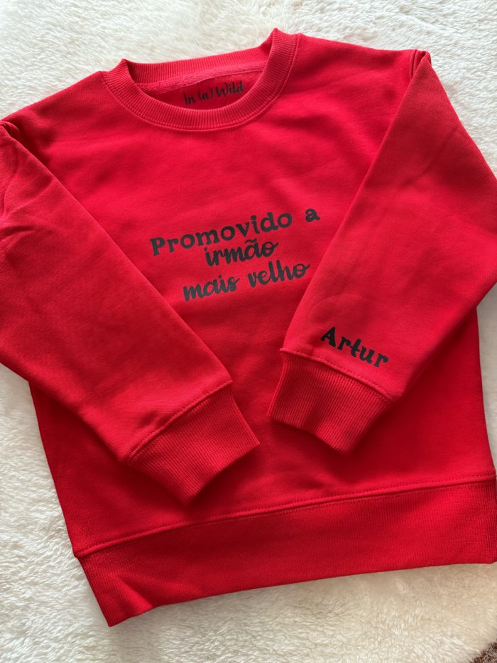 Sudadera "Ascendido a Hermano/a Mayor"