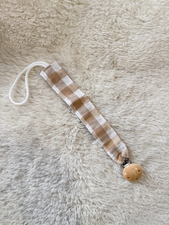Pack Bebe Vichy Beige - Imagen 2