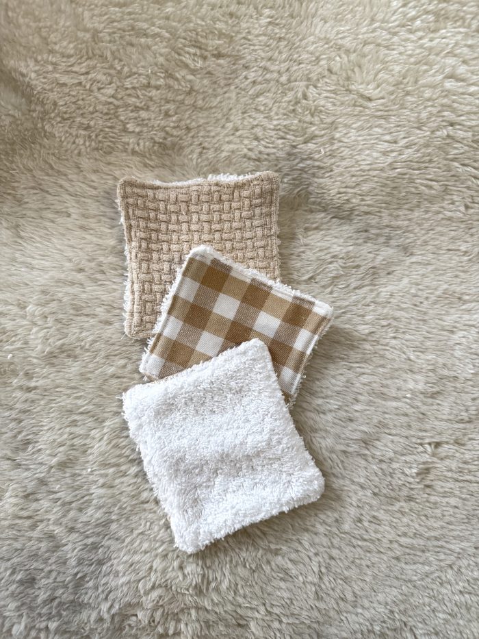 Pack Bebe Vichy Beige - Imagen 3