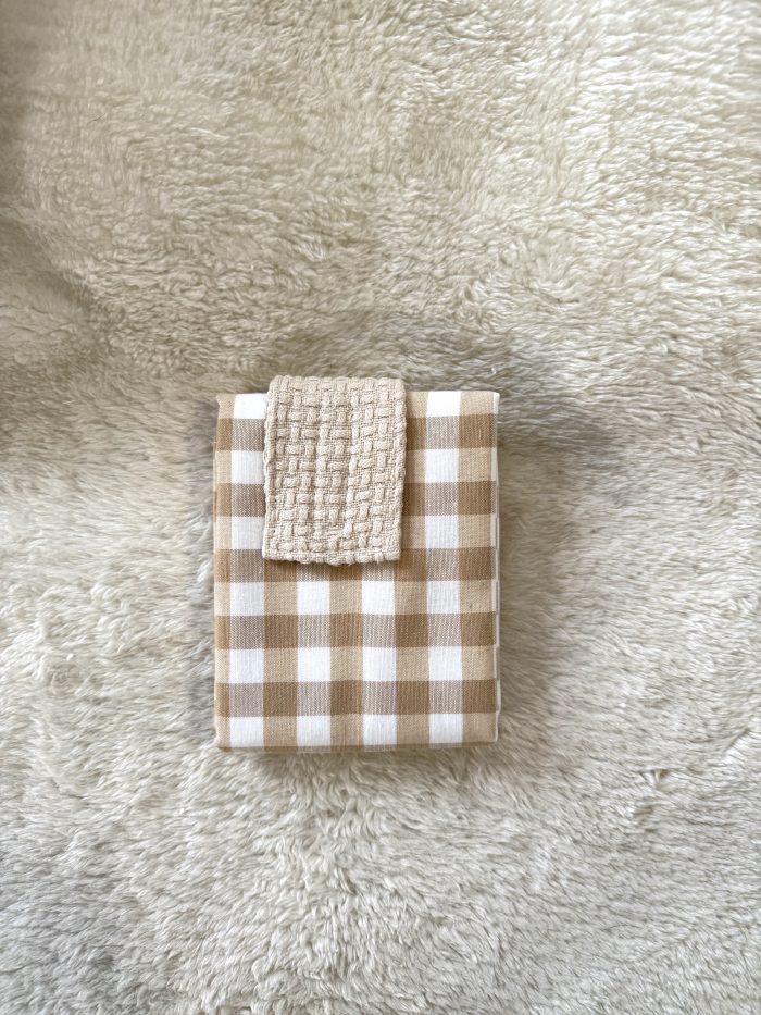 Pack Bebe Vichy Beige - Imagen 9