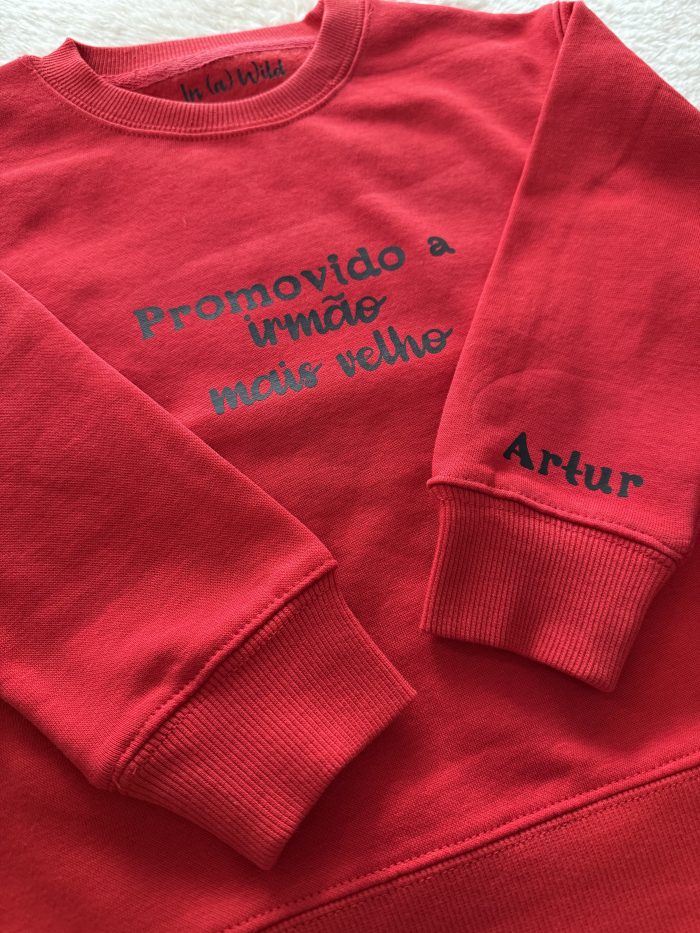 Sudadera "Ascendido a Hermano/a Mayor" - Imagen 3